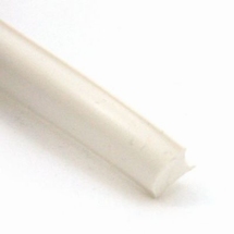 PVC pees wit standaard  A: 8mm  B: 9mm