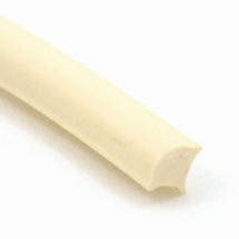 PVC pees GROOT creme  A: 9mm  B: 10mm