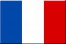 Franse vlag 20x30cm