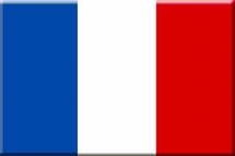Franse vlag 20x30cm