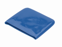 Beschermkap voor zeillat   25mm  kleur blauw