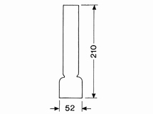 Lampenglas LG14210  Ligne 14"