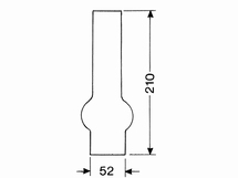 Lampenglas LG15210  Ligne 15"