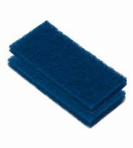 Deckmate scrub pad blauw/medium