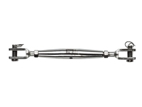 Wandspanner   gaffel-gaffel  RVS AISI 316  draad M5