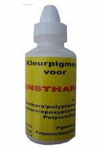 Wilsor pigment t.b.v.  TopCoat  rood     flesje 20ml