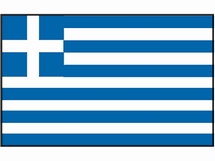 Griekse vlag vlag 30x45cm