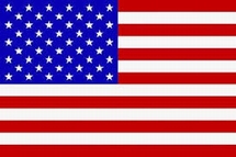 Vlag USA 30x45cm