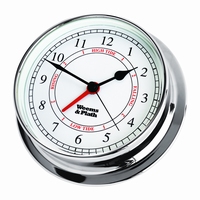 W&P Endurance 125 Time & Tide Clock in Chrome (540300)