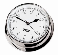 W&P Endurance 85 Quartz Clock in Chrome (320500)