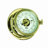 W&P Endurance II 105 Open-Dial Barometer in Brass (130733)