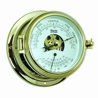 W&P Endurance II 115 Barometer/Thermometer in Brass (511000)