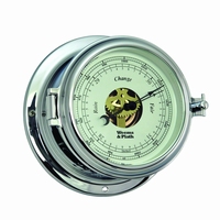 W&P Endurance II 115 Open-Dial Barometer in Chrome (560733)