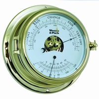 W&P Endurance II 135 Barometer/Thermometer in Brass (951000)
