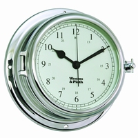 W&P Endurance II 135 Quartz Clock in Chrome (960500)