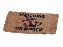 Kokosmat "Welcome on Board"  35x70cm