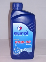 Eurol staartstukolie 80W90  Flacon 1liter