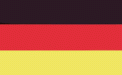 Duitse vlag  20x30cm