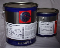 Hempadur 45143  Auluminium grijs 19870  set 5 liter