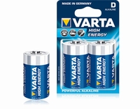 Varta baterij  Monocel  (D)   High Energie   blister 2 stuks