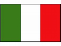 Italiaanse vlag 20x30cm