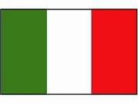 Italiaanse vlag 20x30cm