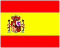 Spaanse vlag 20x30cm