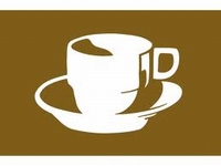 Koffie vlag 30x45cm