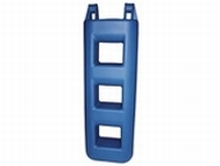 Trapfender 3 treden  BLAUW