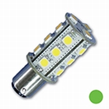 Exalto LED Navigatielamp groen  10-30V  3,6W (25W) Bay 15D