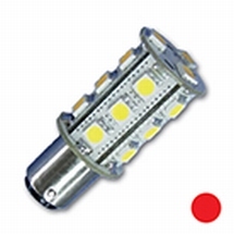 Exalto LED Navigatielamp rood    10-30V  3,6W (25W) Bay 15D