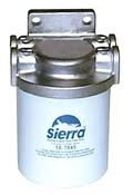 Benzinefilter met waterafscheider Sierra met filter-element
