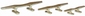 RVS kikker L=150mm H=30mm gew=220gram hart-hart=57mm