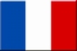 Franse vlag 20x30cm