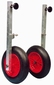 Transsportwielen Ibis RVS afneembaar max. 150 kg