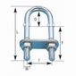 RVS Putting Ø 8mm L=86mm I=35mm F=52mm O=26mm