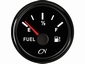 CN Brandstofmeter zwart/zwart diameter 52mm