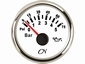CN oliedrukmeter 0-5 bar wit/chroom diameter 52mm