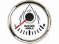CN Roerstandaanwijzer wit/chroom diameter 52mm