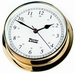 W&P Endurance 125 Quartz Clock in Brass (530500)