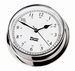 W&P Endurance 85 Quartz Clock in Chrome (320500)