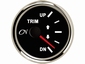 CN Trimmeter zwart/chroom Ø 52mm