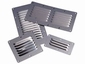 Ventilatierooster RVS 232x127mm