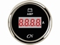 CN Amperemeter 9-32 V zwart/zwart diameter 57mm