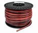 Twinflex accukabel PVC  zwart/rood 2x0,75 mm2