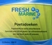 Poetsdoeken ''Fresh Marine'' pakje van 5 stuks